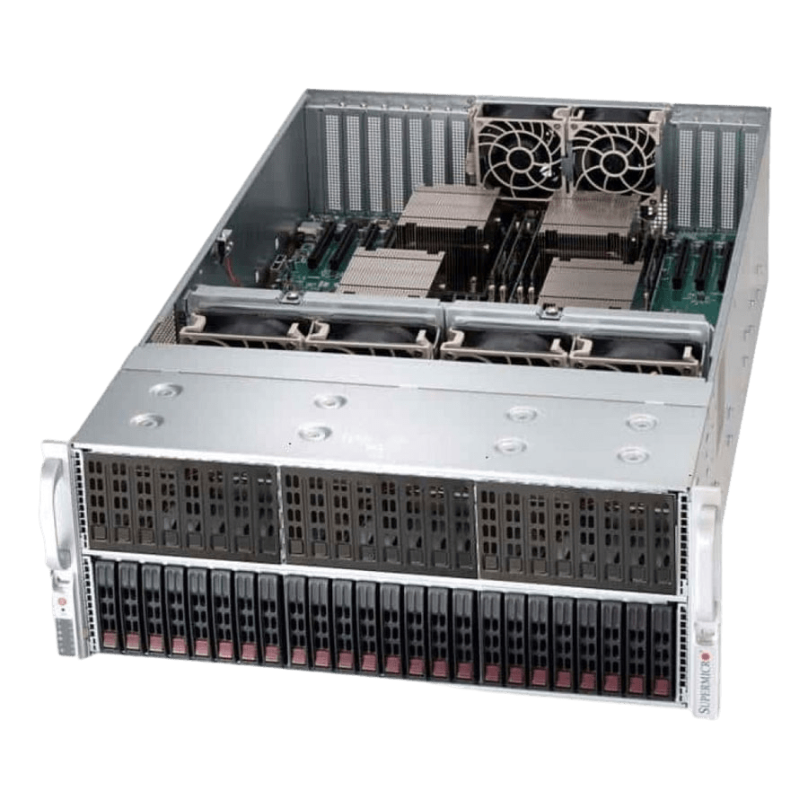 Сервер Supermicro SYS-8048B-TRFT CSE-848X noCPU X10QBI-MEM1 96хDDR4 softRaid IPMI 4х1620W PSU Ethernet 2х10Gb/s 24х3,5" BPN SAS846A FCLGA2011-3 Сервер Supermicro SYS-8048B-TRFT CSE-848X noCPU X10QBI-MEM1 96хDDR4 softRaid IPMI 4х1620W PSU Ethernet 2х10Gb/s 24х3,5" BPN SAS846A FCLGA2011-3