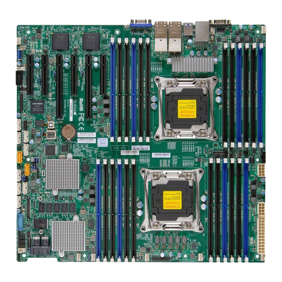 Материнская плата Supermicro X9DRW-IF FCLGA2011 Материнская плата Supermicro X9DRW-IF FCLGA2011