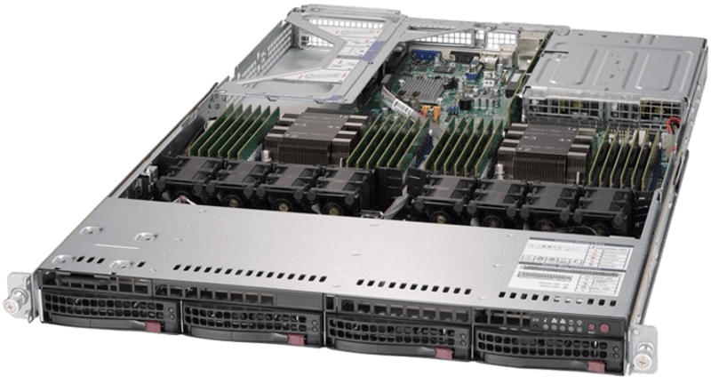 Сервер Supermicro 6019U-TRTP CSE-819UTS noCPU X11DPU 24хDDR4 softRaid IPMI 2х750W PSU Ethernet 2х10Gb/s 4х3,5" BPN SAS3-815TQ AOC-UR-i2XT FCLGA3647 Сервер Supermicro 6019U-TRTP CSE-819UTS noCPU X11DPU 24хDDR4 softRaid IPMI 2х750W PSU Ethernet 2х10Gb/s 4х3,5" BPN SAS3-815TQ AOC-UR-i2XT FCLGA3647