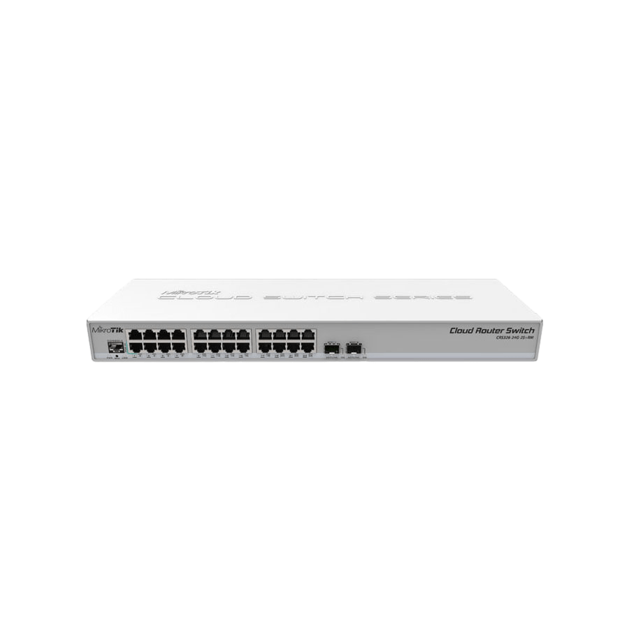 Коммутатор Mikrotik CSS326-24G-2S+RM Коммутатор Mikrotik CSS326-24G-2S+RM