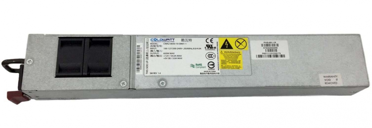 Блок питания Supermicro PWS-651-1R 650W Блок питания Supermicro PWS-651-1R 650W