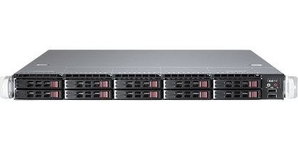 Сервер Supermicro SYS-1028R CSE-116 noCPU X10DRW-iT 16хDDR4 softRaid IPMI 2х750W PSU Ethernet 2 2х10Gb/s 10х2,5" BPN SAS116TQ FCLGA2011-3 (3)