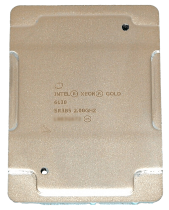 НЕ ИСПОЛЬЗОВАТЬ Процессор INTEL Б/У SILVER 6138  2,0GHz LGA3647