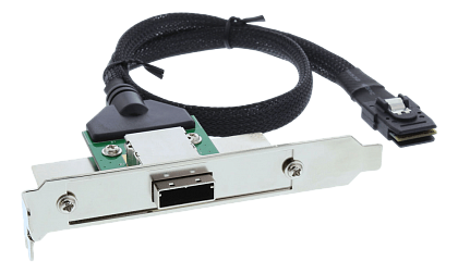 Кабель Supermicro CBL-0167L-LP SFF8087 - SFF8088 переходник 0,5м
