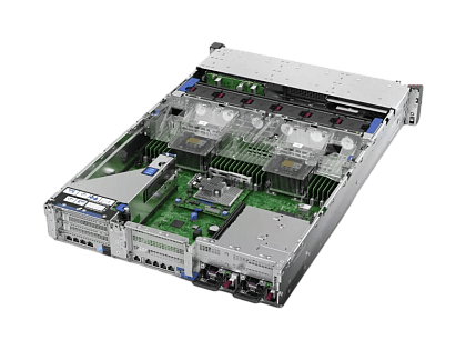 Сервер HP DL380 G10 noCPU 24хDDR4 softRaid P408i-a iLo 2х500W PSU Ethernet 4х1Gb/s 16х2,5" EXP NVMe FCLGA3647 (2)