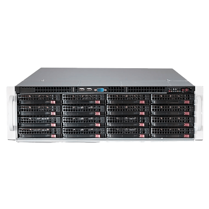 Сервер Supermicro SYS-6038R CSE-836 noCPU X10DRI 16хDDR4 softRaid IPMI 2х740W PSU Ethernet  2х1Gb/s 16х3,5" EXP SAS3-836EL1 FCLGA2011-3