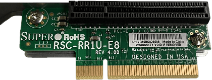 Райзер карта Supermicro RSC-RR1U-E8 Left universal
