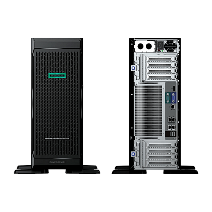 Сервер HP ML350 G10 noCPU 24хDDR4 softRaid P408i iLo 1х500W PSU Ethernet 4х1Gb/s 8х2,5" FCLGA3647